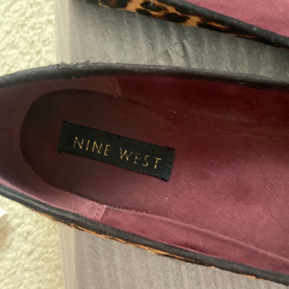 Nine West Cowed Leopard Print Flats - Picture 8 of 11